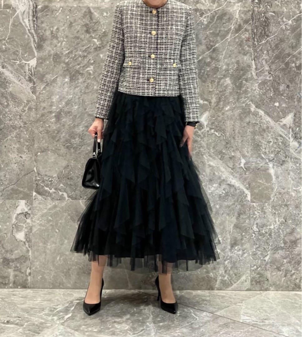 新品allureville ツイード ジャケットMサイズ☆完売品☆4.4万円