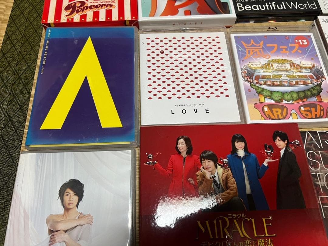 嵐　ARASHI　アイドル　DVD  Blu-ray　CD　大量　まとめ　セット