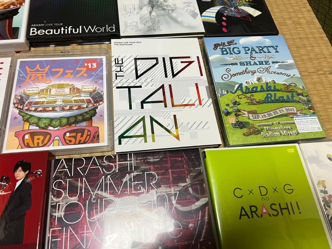 嵐　ARASHI　アイドル　DVD  Blu-ray　CD　大量　まとめ　セット