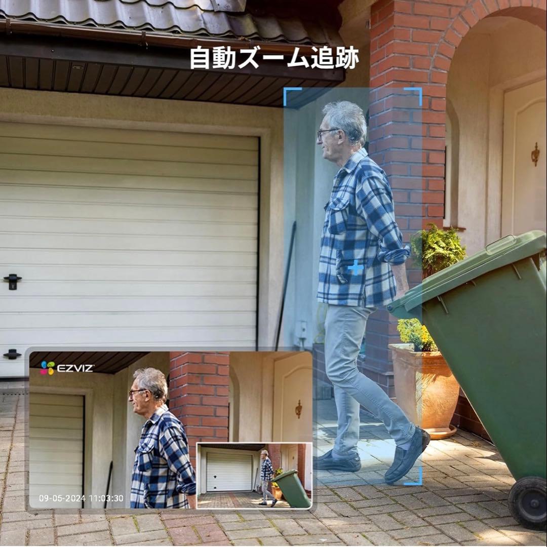 EZVIZ HIKVISION C8c PTZ 監視カメラ　４台