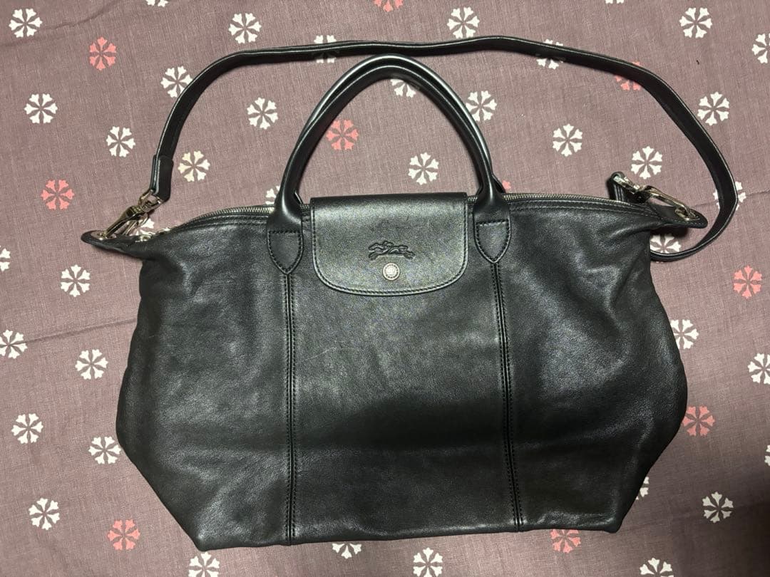 ロンシャン　LONGCHAMP トートバッグ　プリアージュ　キュイール　レザー