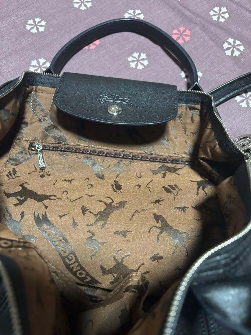 ロンシャン　LONGCHAMP トートバッグ　プリアージュ　キュイール　レザー