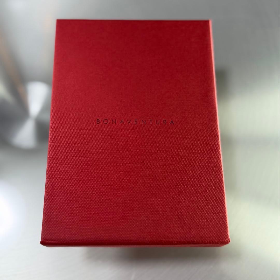 ボナベンチュラ ダイアリーケース　iPhone15pro グレージュ×ブルーリン