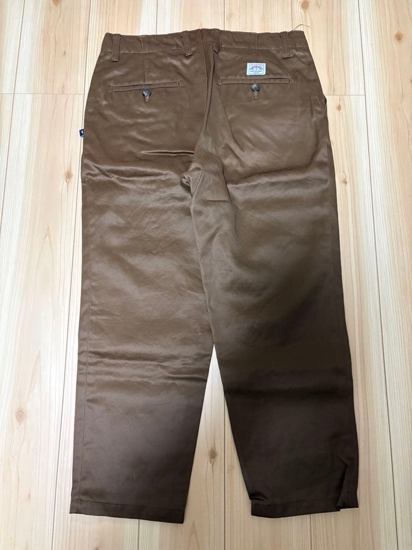 descendant DC-6trousersブラウンとブラックセット2本セット