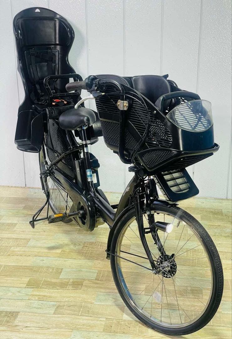 3239ヤマハ12.3アンペア3人乗り対応子供乗せ　電動アシスト自転車