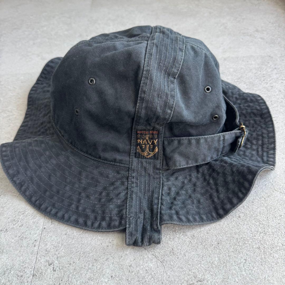 希少 日本製 KAPITAL ラジオ チューリップ ハット フリーサイズ