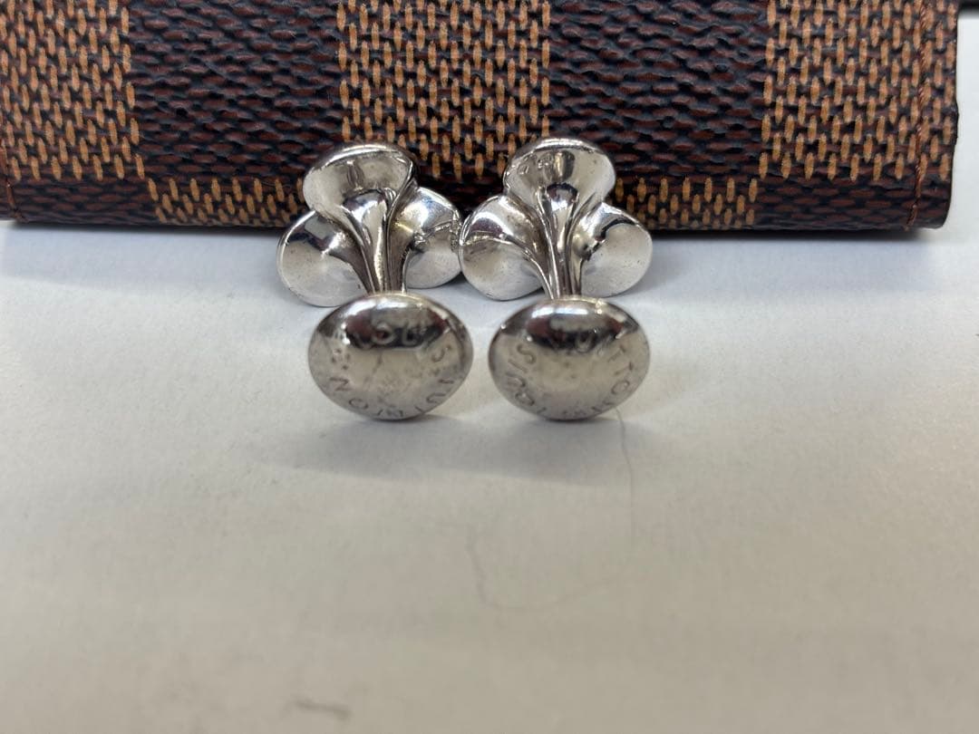 ルイヴィトン　ドゥ　マンシェット　モチーフ　ブーケドクルー　カフスボタン