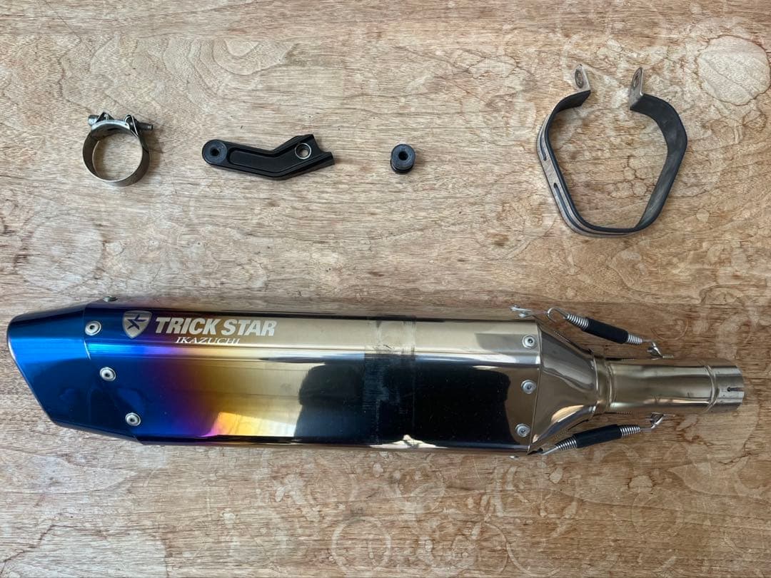 トリックスターステンレスマフラー Ninja250