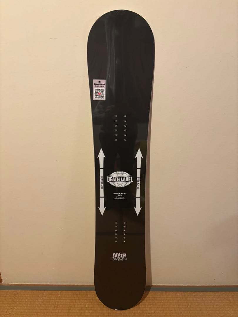 【新品】 DEATH LABEL スノーボード BLACK FLAG 137