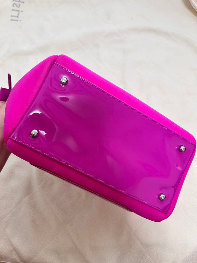 ピンク トートバッグ arc ロゴ入り アルチビオ