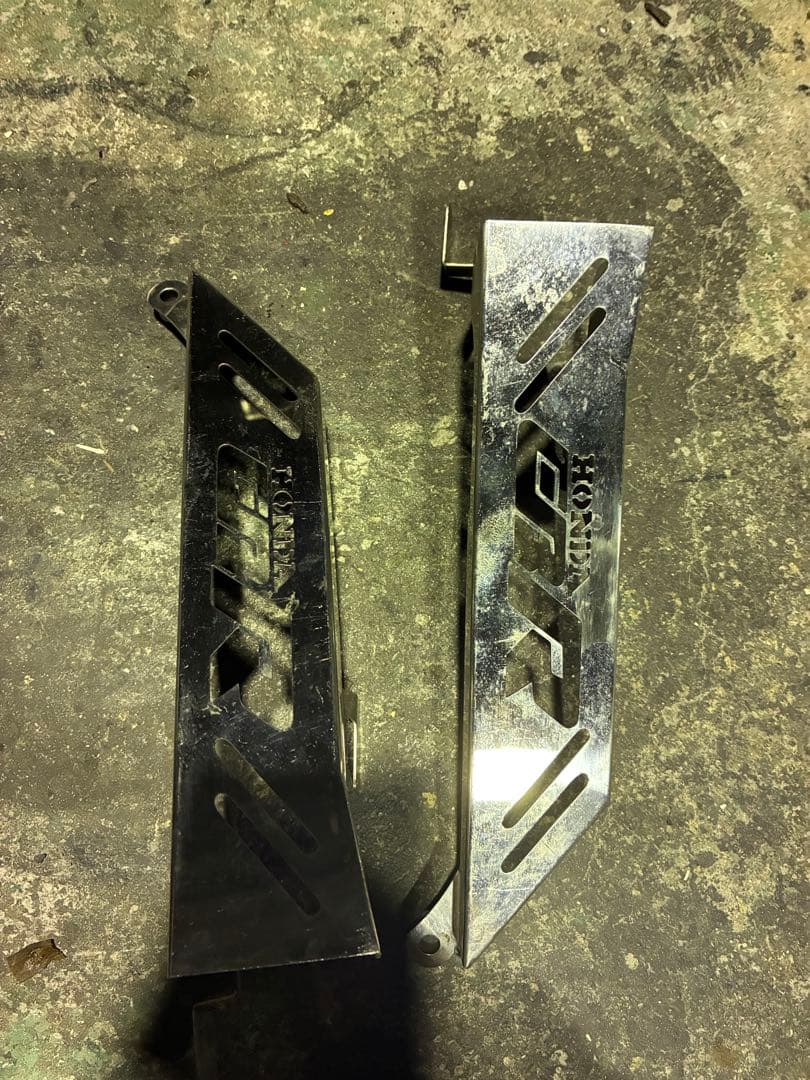 cbr400f revカバー　メッキ　当時物！？