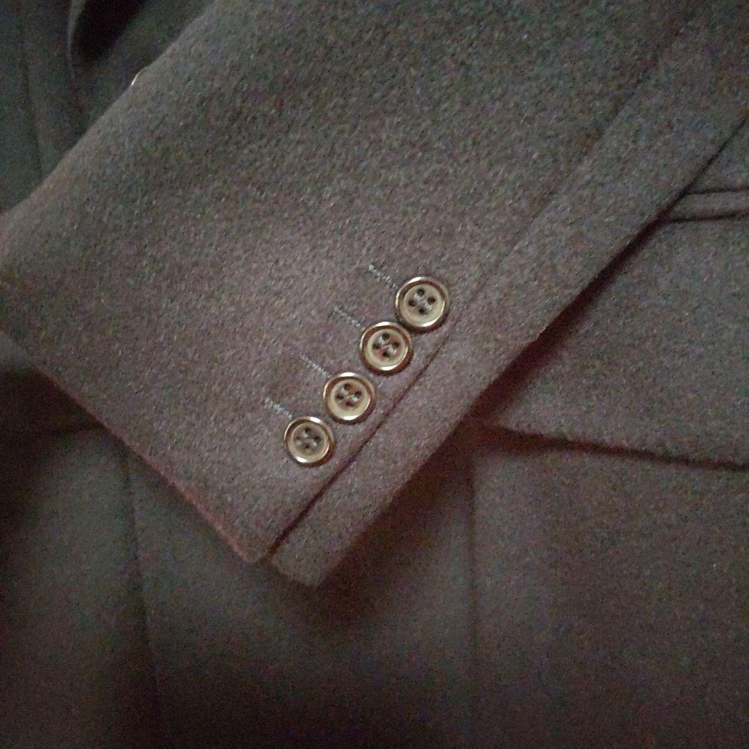 Aquascutum ダークネイビー チェスターコート カシミア100%