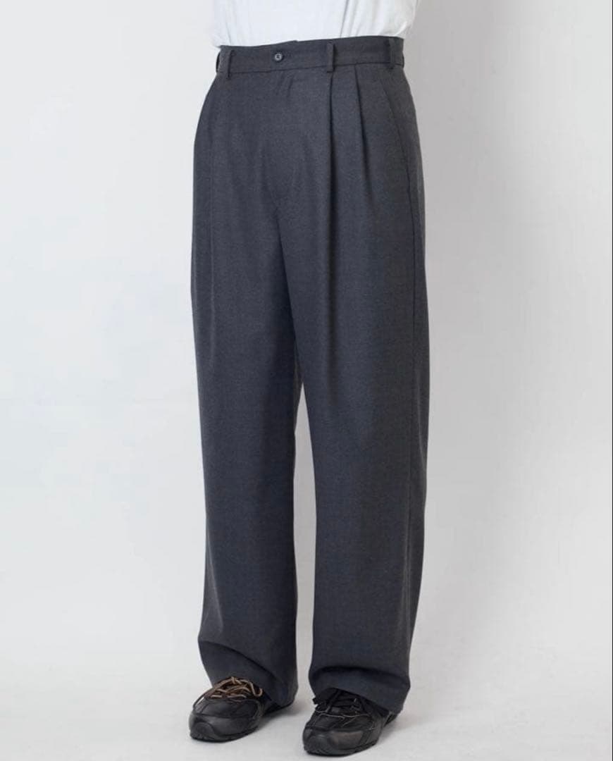 な*ん様 Ntrul BASIC TROUSERS GRAY 3 DISSONA