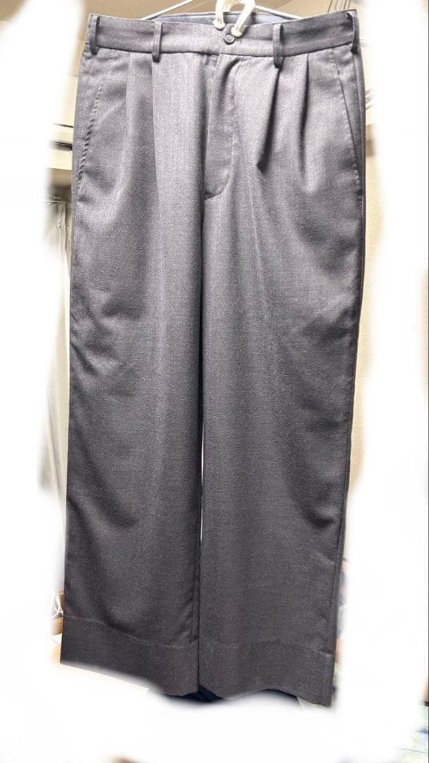 な*ん様 Ntrul BASIC TROUSERS GRAY 3 DISSONA