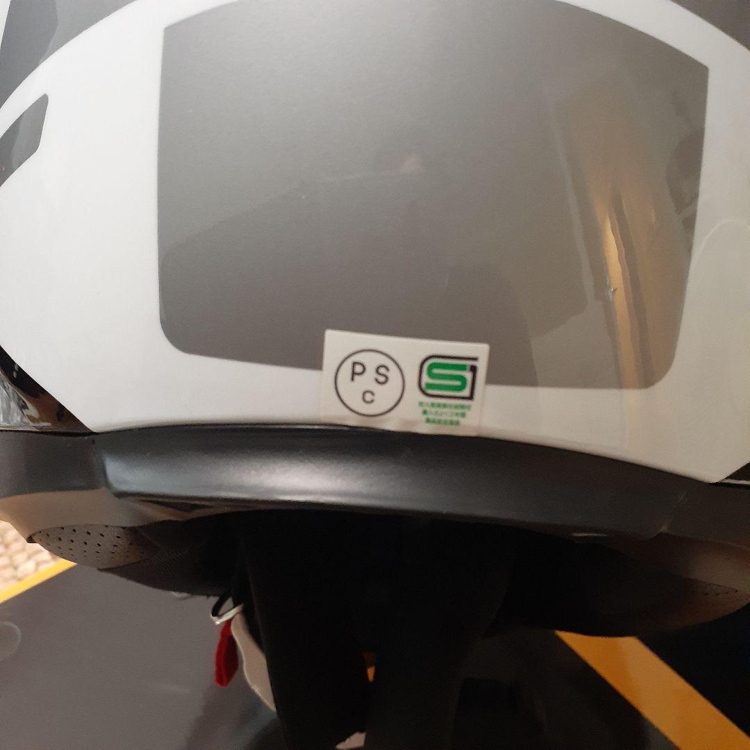 WINS X ROAD3 フルフェイスヘルメット ブラック/ホワイト Lサイズ