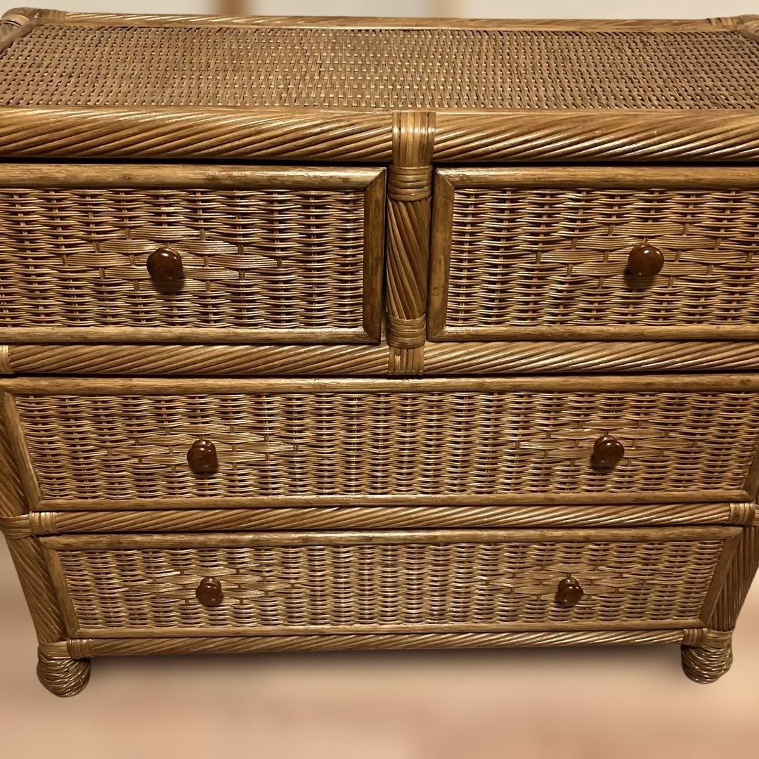 籐　チェスト　ラタン製品