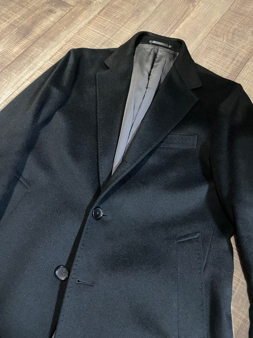 EDIFICE super 140's ウールカシミヤ チェスターコート