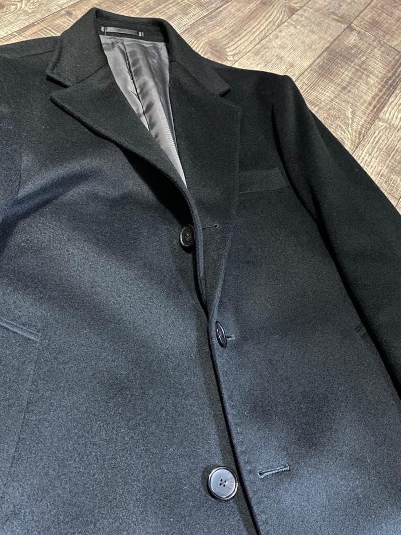 EDIFICE super 140's ウールカシミヤ チェスターコート