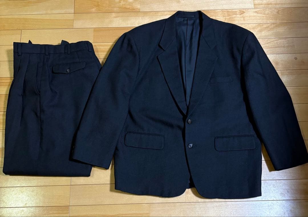 コムデギャルソンオムプリュス　セットアップ　スーツ　vintage 黒　　M