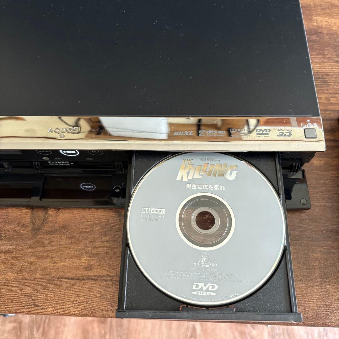 【即戦力】AQUOS 500GBブルーレイレコーダー&外付ハードディスク2TB