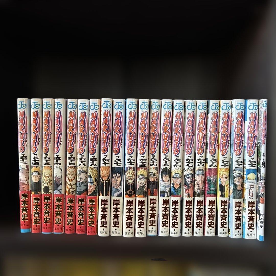 NARUTO全72巻セット　巻の忍つき