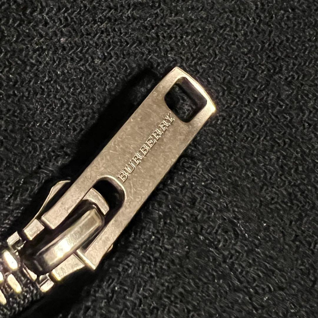 美品 バーバリー ピーコート ウール メガチェック ブラック 38