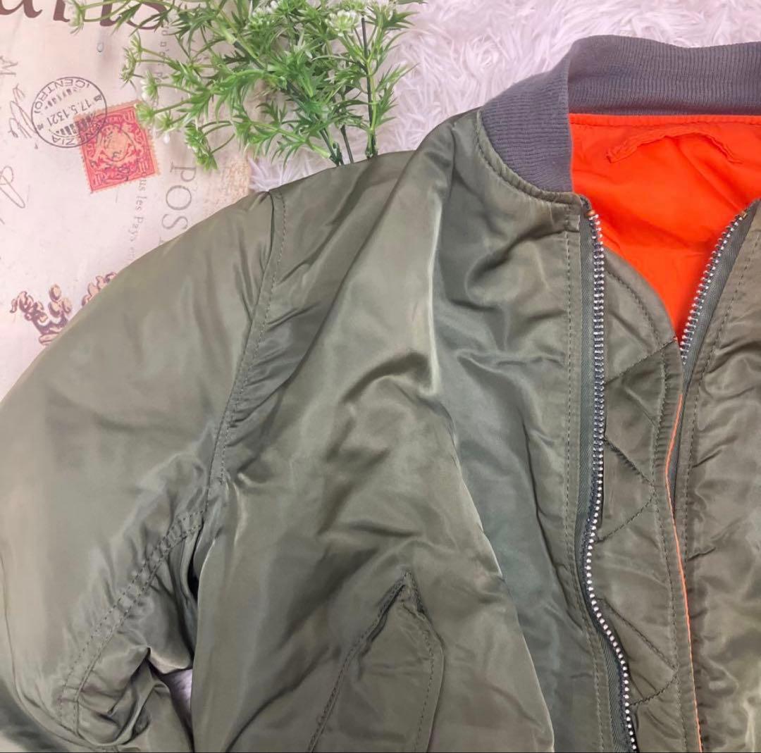 旧タグ ALFA アルファ USA製 MA-1 フライトジャケット IDEAL