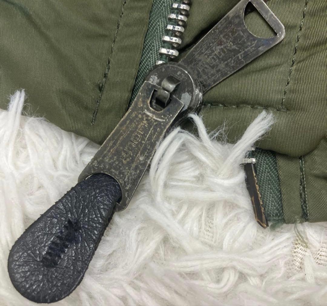 旧タグ ALFA アルファ USA製 MA-1 フライトジャケット IDEAL