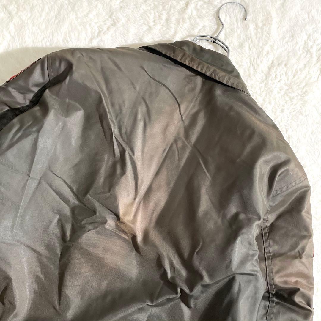 実物　ＡＬＰＨＡ　CWU-45P　Ｎ‐２Ｂ　ＳＣＯＶＩＬＬ　フライトジャケット