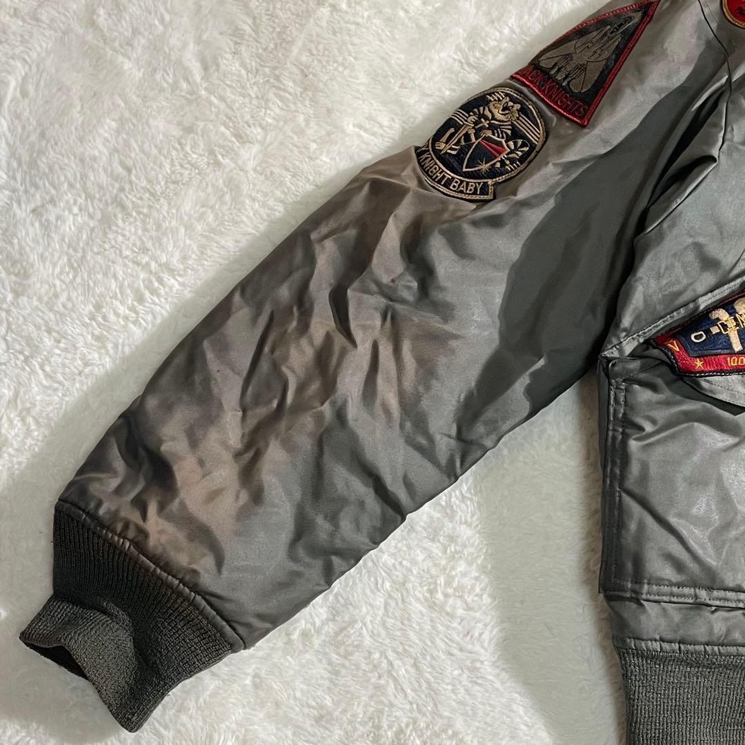 実物　ＡＬＰＨＡ　CWU-45P　Ｎ‐２Ｂ　ＳＣＯＶＩＬＬ　フライトジャケット