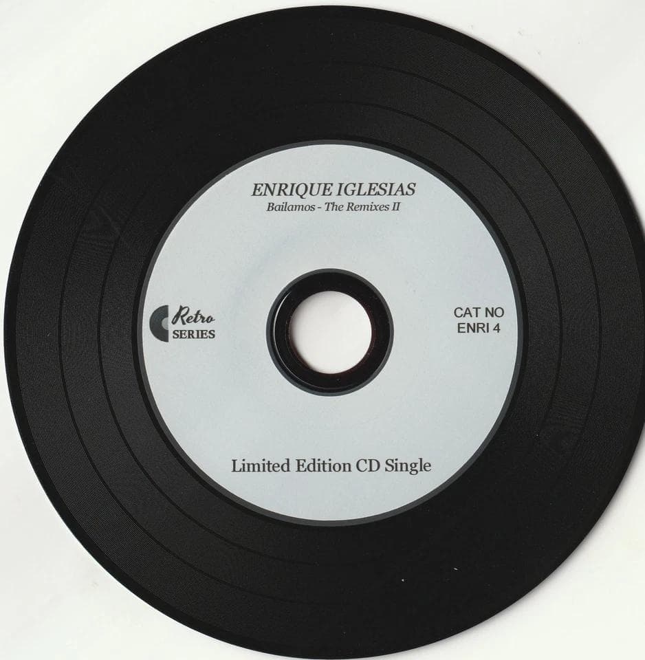 Enrique Iglesias 　Bailamos　リミックス集 貴重 CD