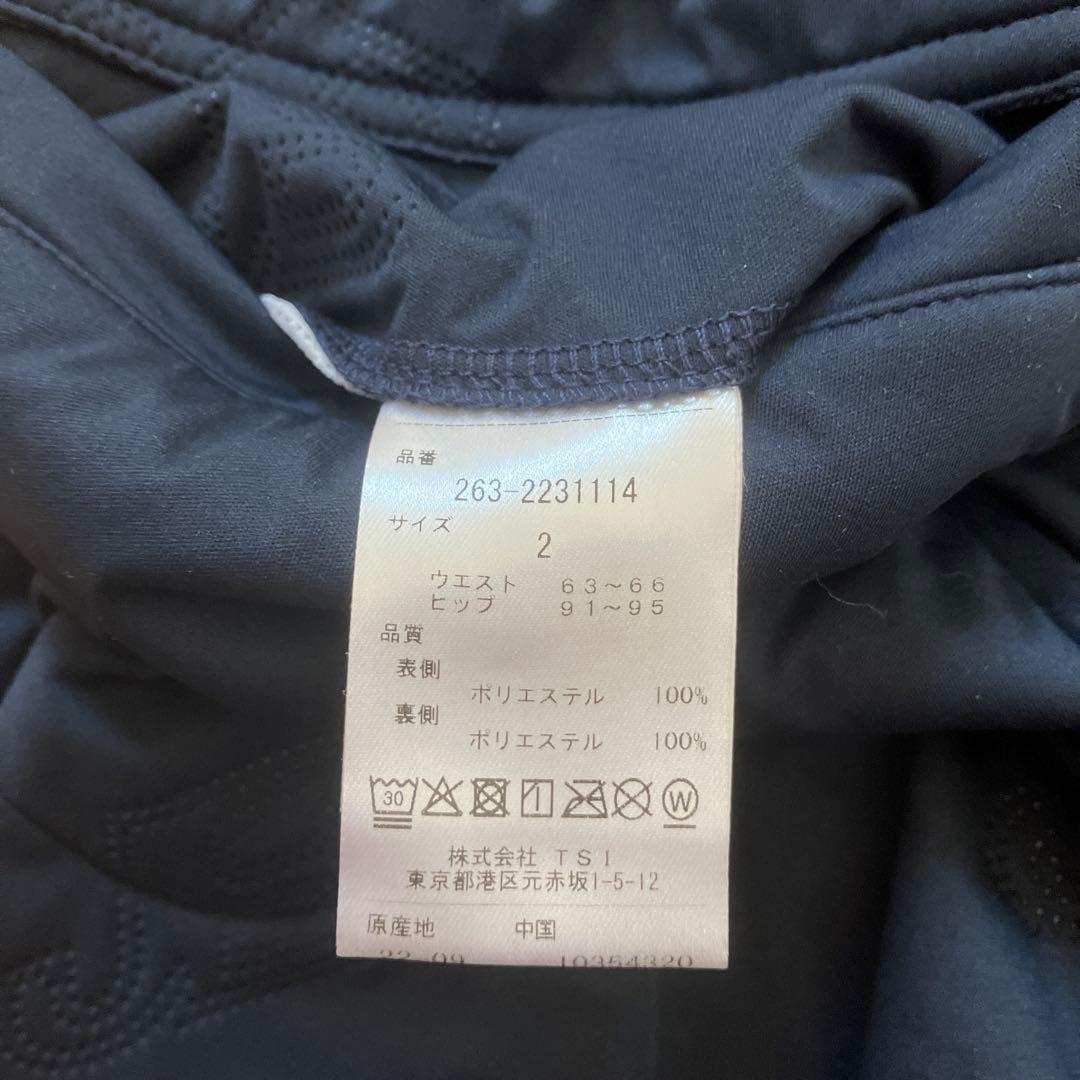 美品　ジャックバニーbyパーリーゲイツ　高周波ボンディングパンツ　サイズ2