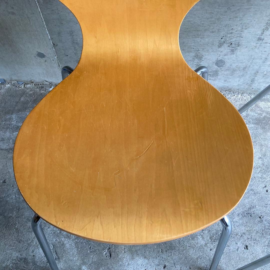 ダイニングチェア スタッキングチェア カフェ 木製 曲げ木 洋風 2脚セット