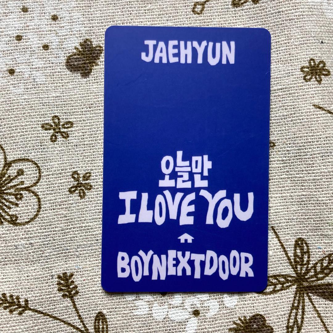 BOYNEXTDOOR ジェヒョン music LINE 当選品 トレカ