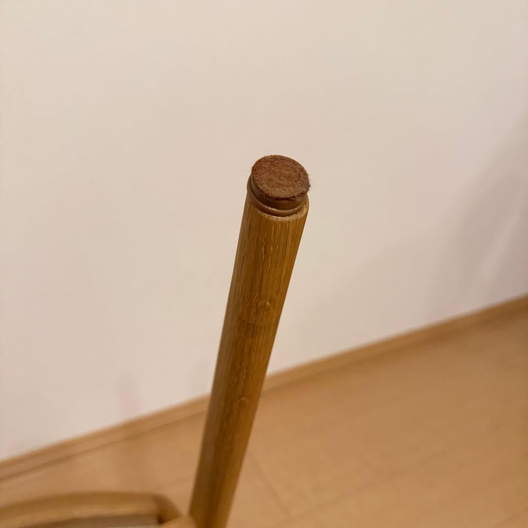 美品 シキファニチア ユナセミアームチェア ダイニングチェア 椅子 日本製 ②