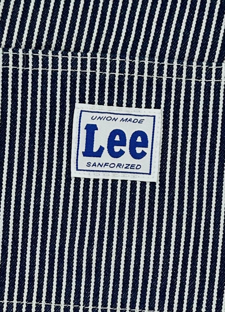Lee ストライプ ワークパンツ L LM7288 ペインター　ヒッコリー