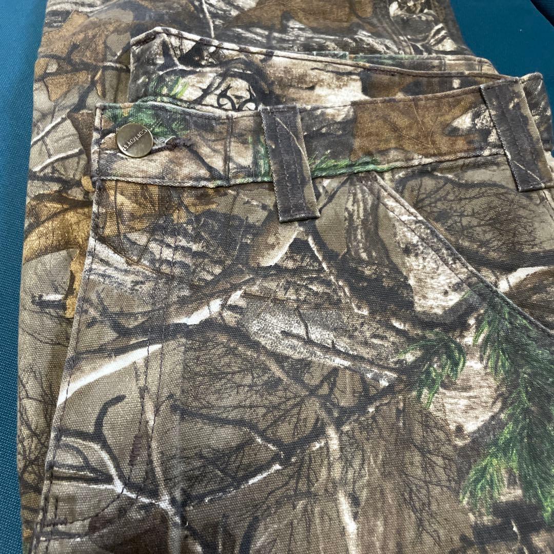 Carhartt 迷彩 ワークパンツ33✖️30