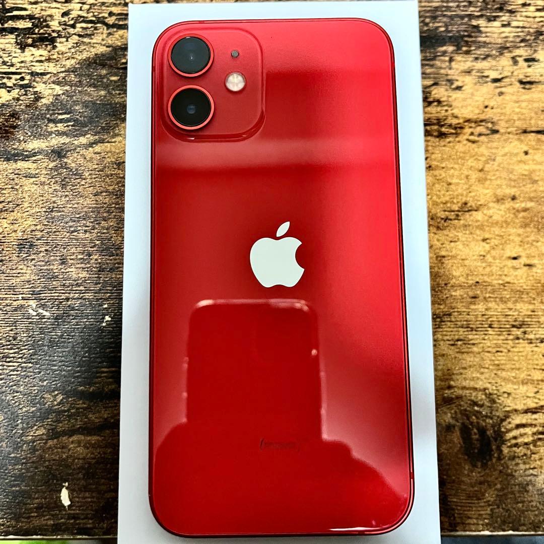 最終値下げ/SIMフリー/iPhone12mini (赤) 本体 64GB