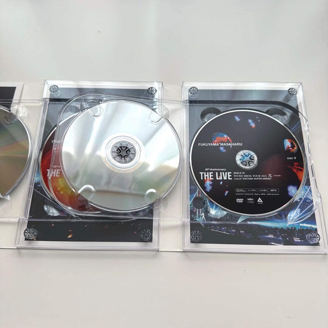 福山雅治「言霊の幸わう夏」「THE LIVE」初回限定盤DVD＆特典セット