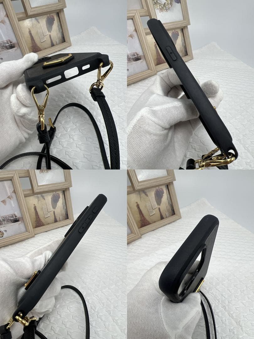 ぷーもん✨極美品✨PRADAプラダ　iPhone15Pro　スマホケース