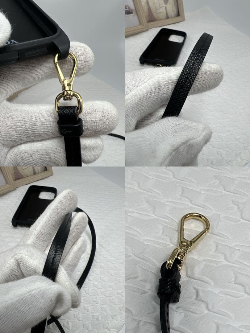 ぷーもん✨極美品✨PRADAプラダ　iPhone15Pro　スマホケース