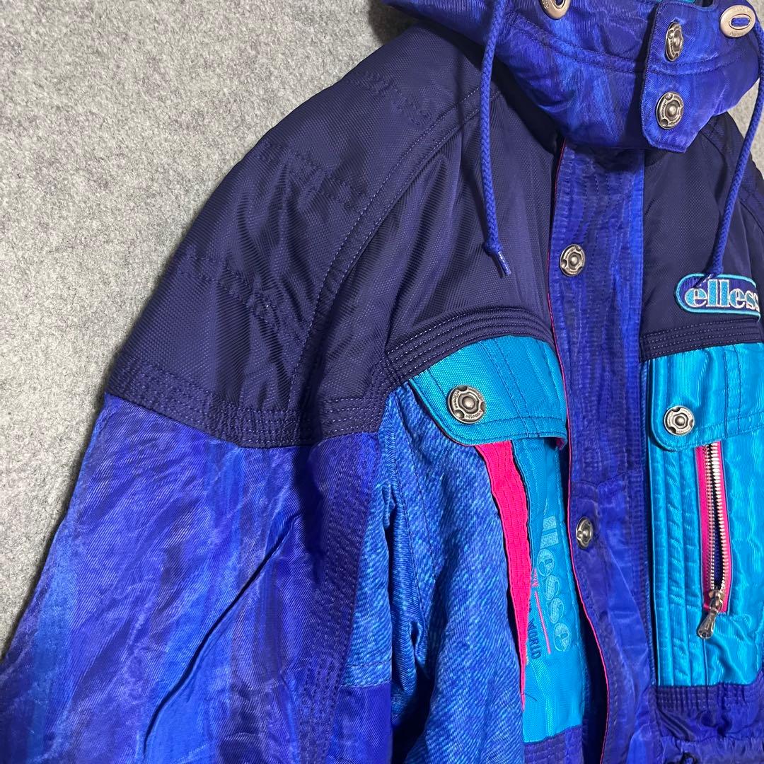 レトロ 上下セット【ellesse】エレッセ 90s ビンテージ　スキーウェア