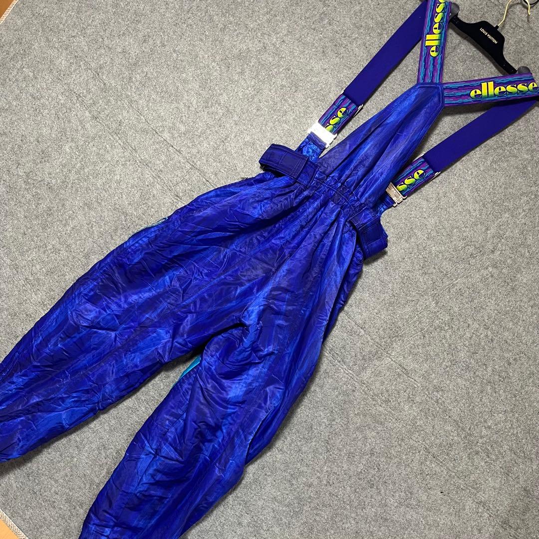 レトロ 上下セット【ellesse】エレッセ 90s ビンテージ　スキーウェア
