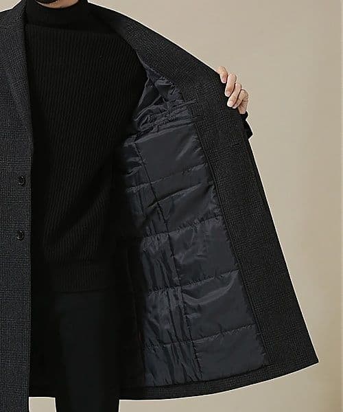 NANO universe【美品】《WEB限定》メルトンチェスターコート