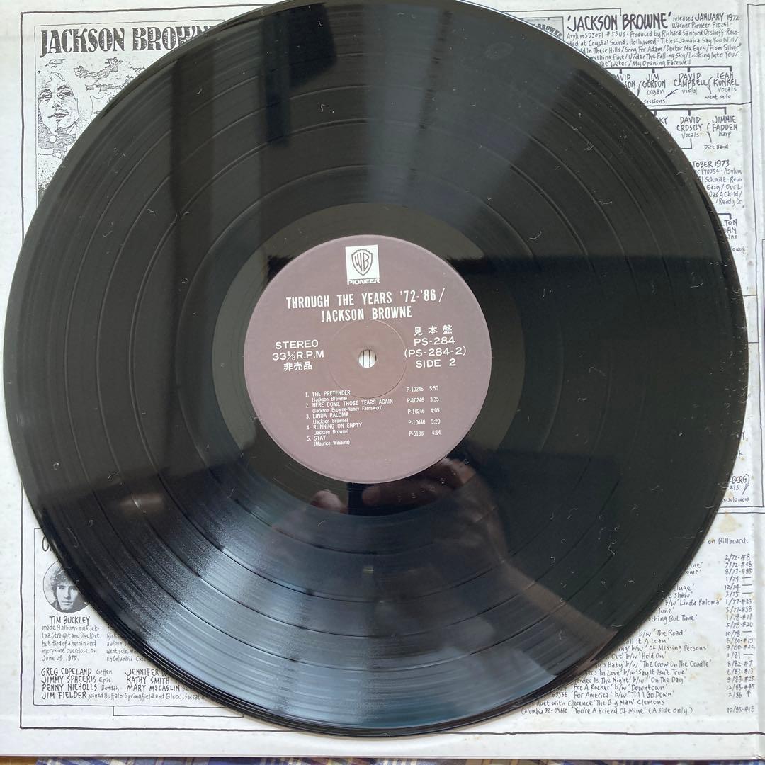 ジャクソン・ブラウン/THROUGH THE YEARS '72-'86