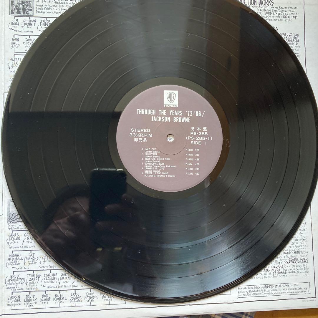 ジャクソン・ブラウン/THROUGH THE YEARS '72-'86