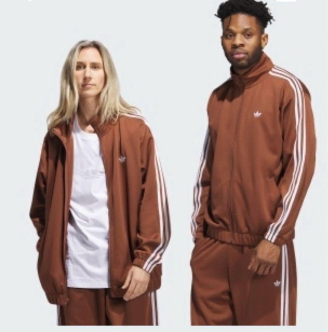 アディダス　トラックジャケット　ブラウン