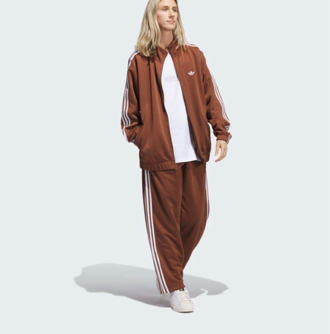 アディダス　トラックジャケット　ブラウン