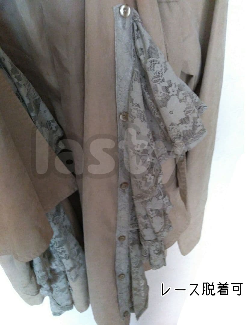 Alexander McQueen レース トレンチコート