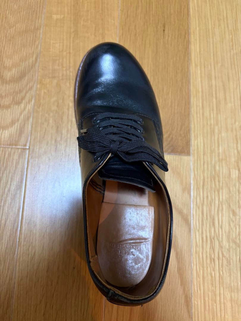 レッドウィング8054 US7 フォアマンオックスフォード黒